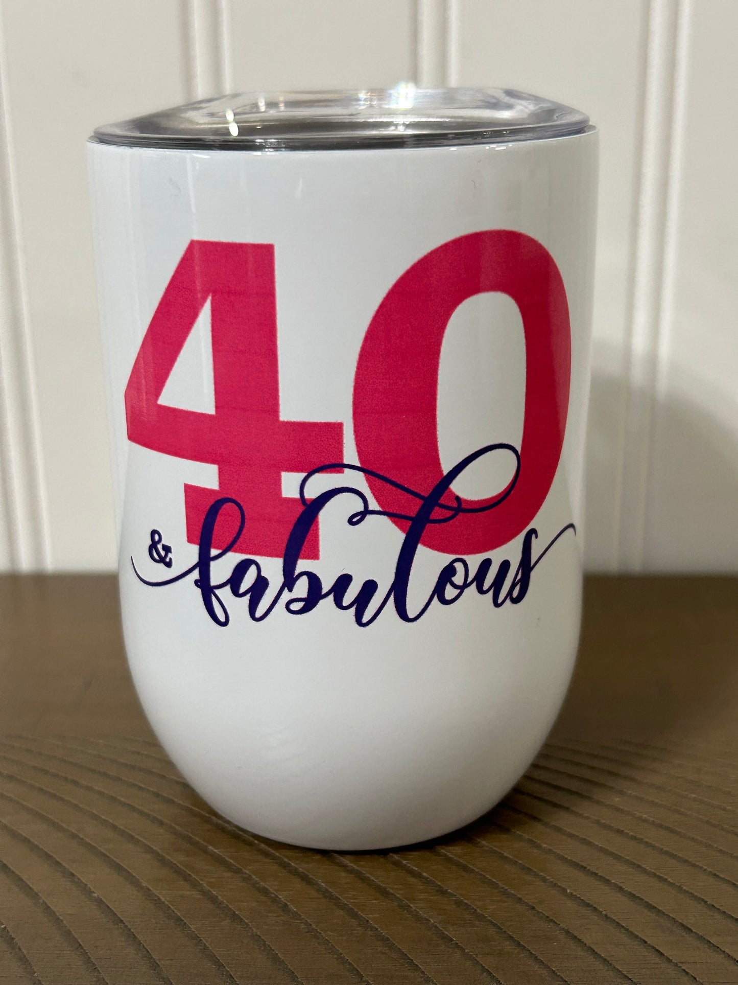 Birthday Wine Tumbler