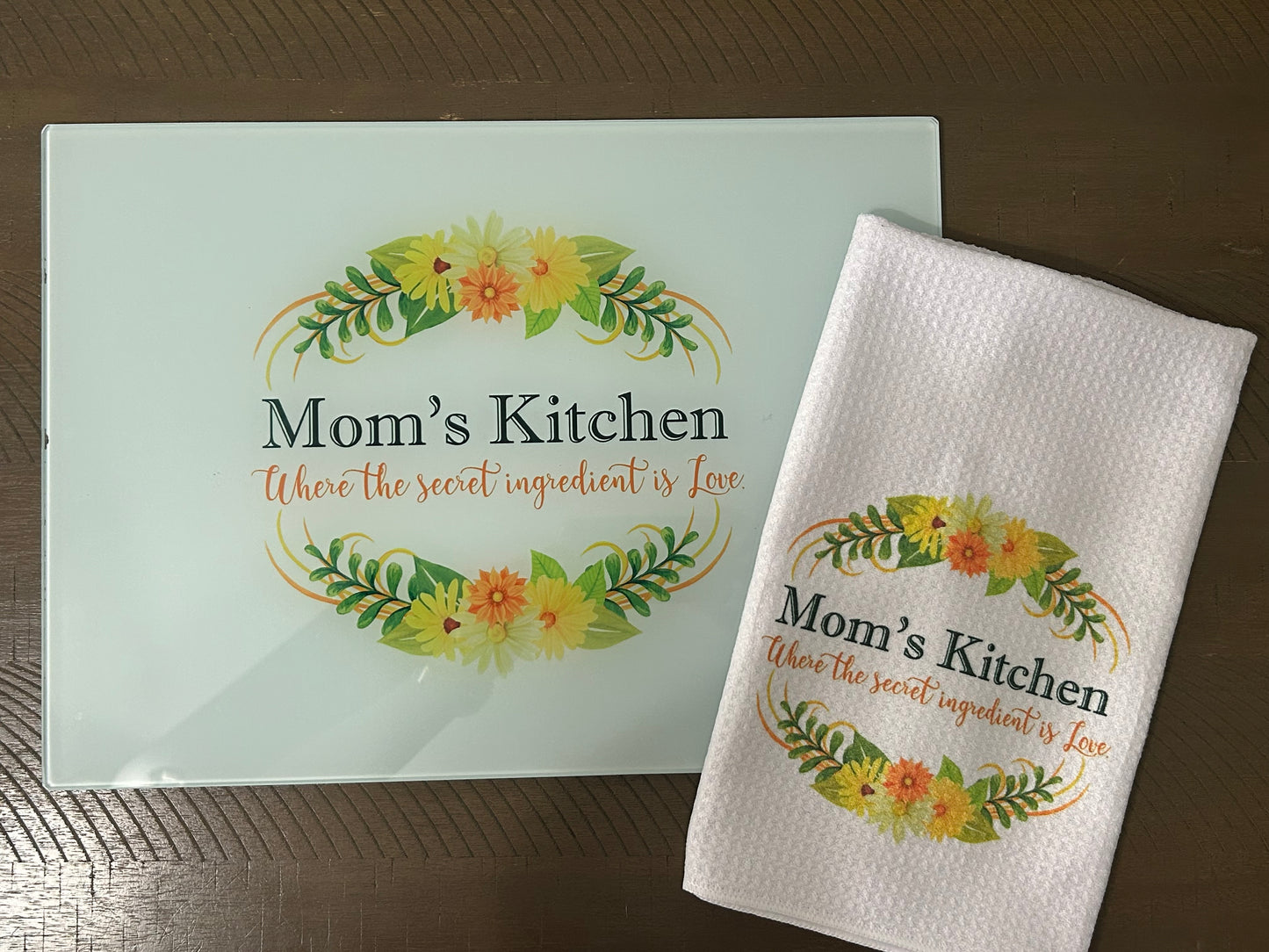 Mom’s Kitchen Cutting Board