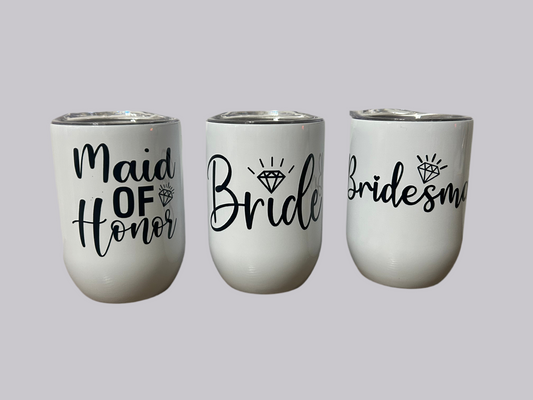 Bridal Party Wine Tumbler