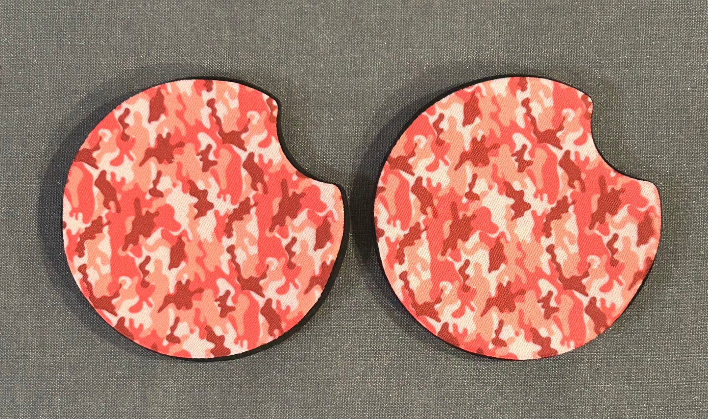 Camo Car Coasters