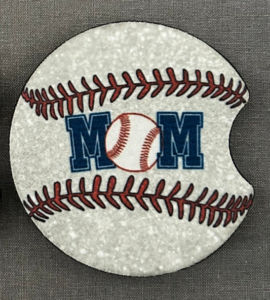 Baseball Mom Car Coasters