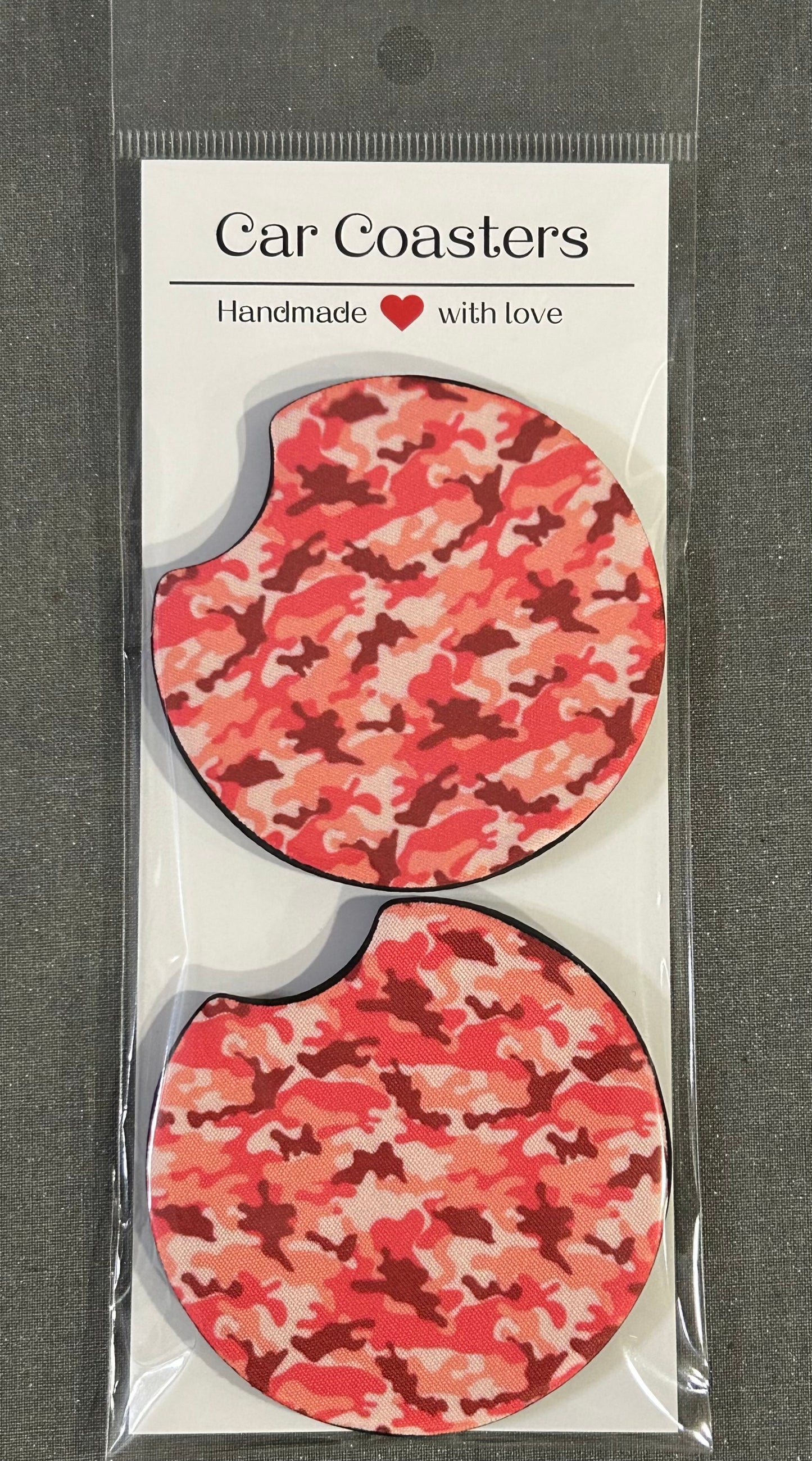 Camo Car Coasters