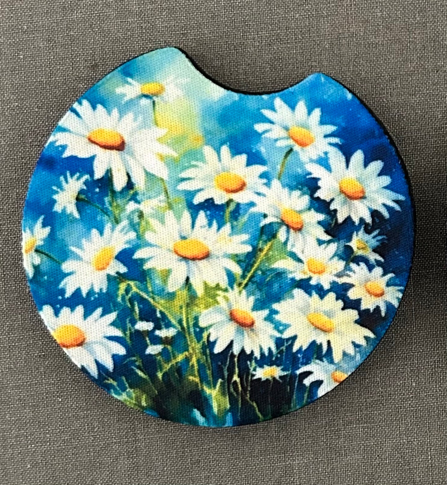 Daisy Car Coasters