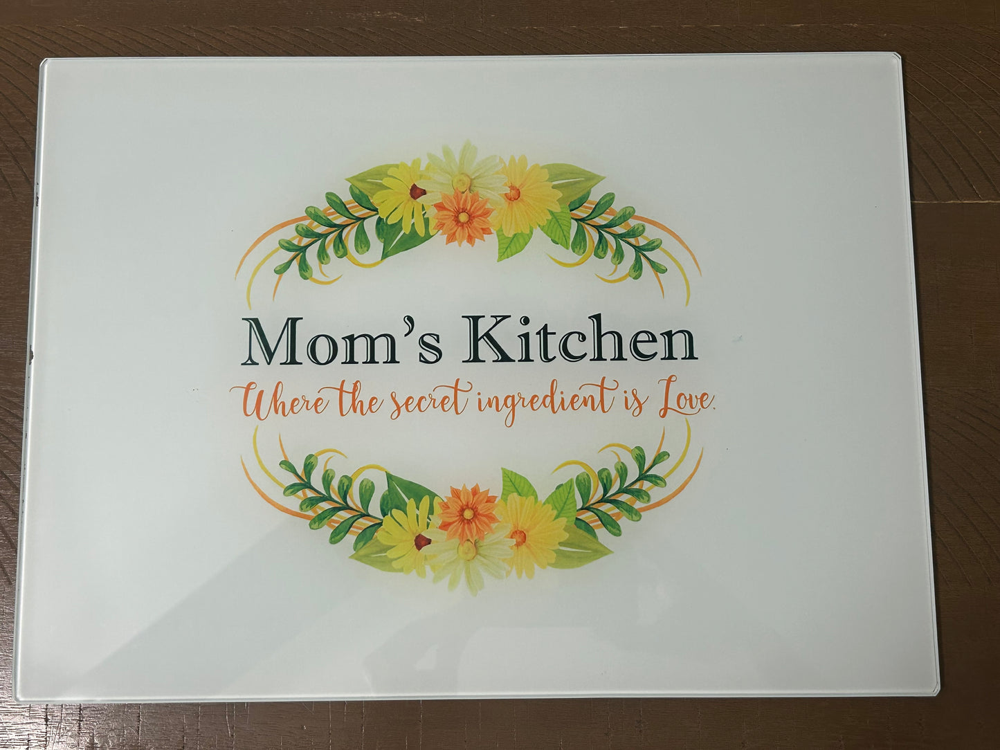 Mom’s Kitchen Cutting Board