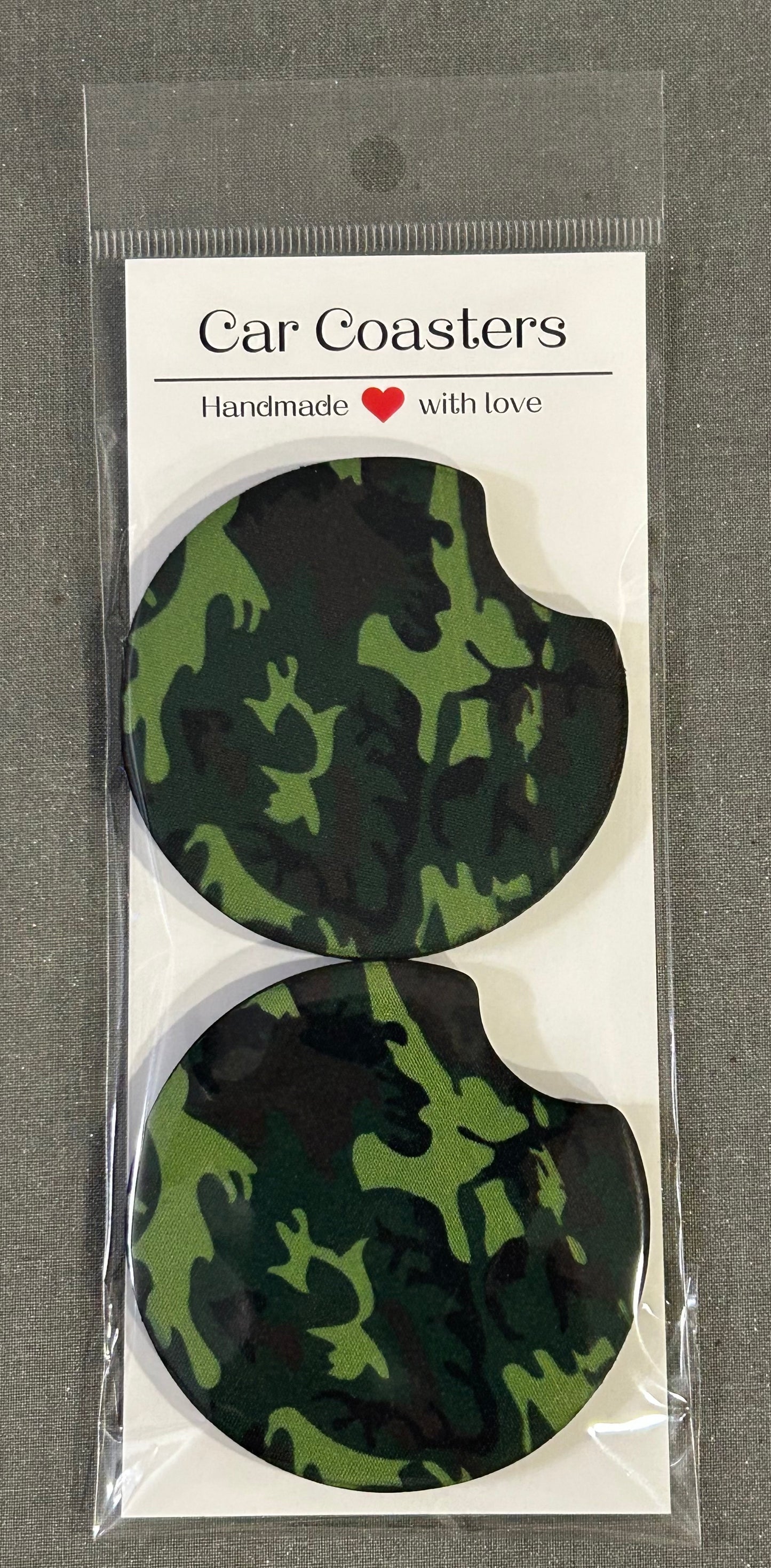Camo Car Coasters