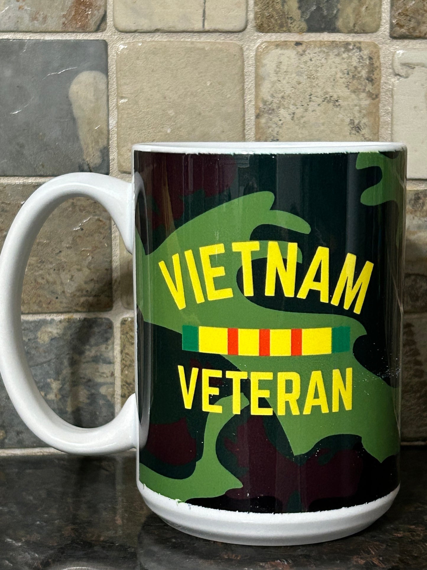 Camo Vietnam Veterans Mug