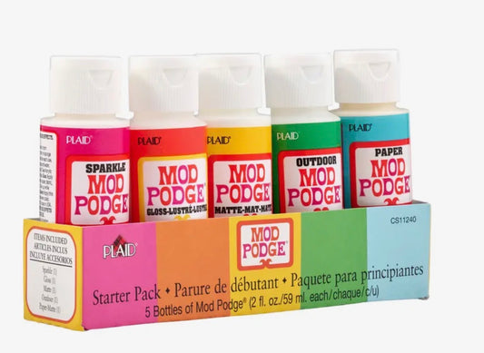 Case of 12- Mod Podge 5 Piece Starter Set