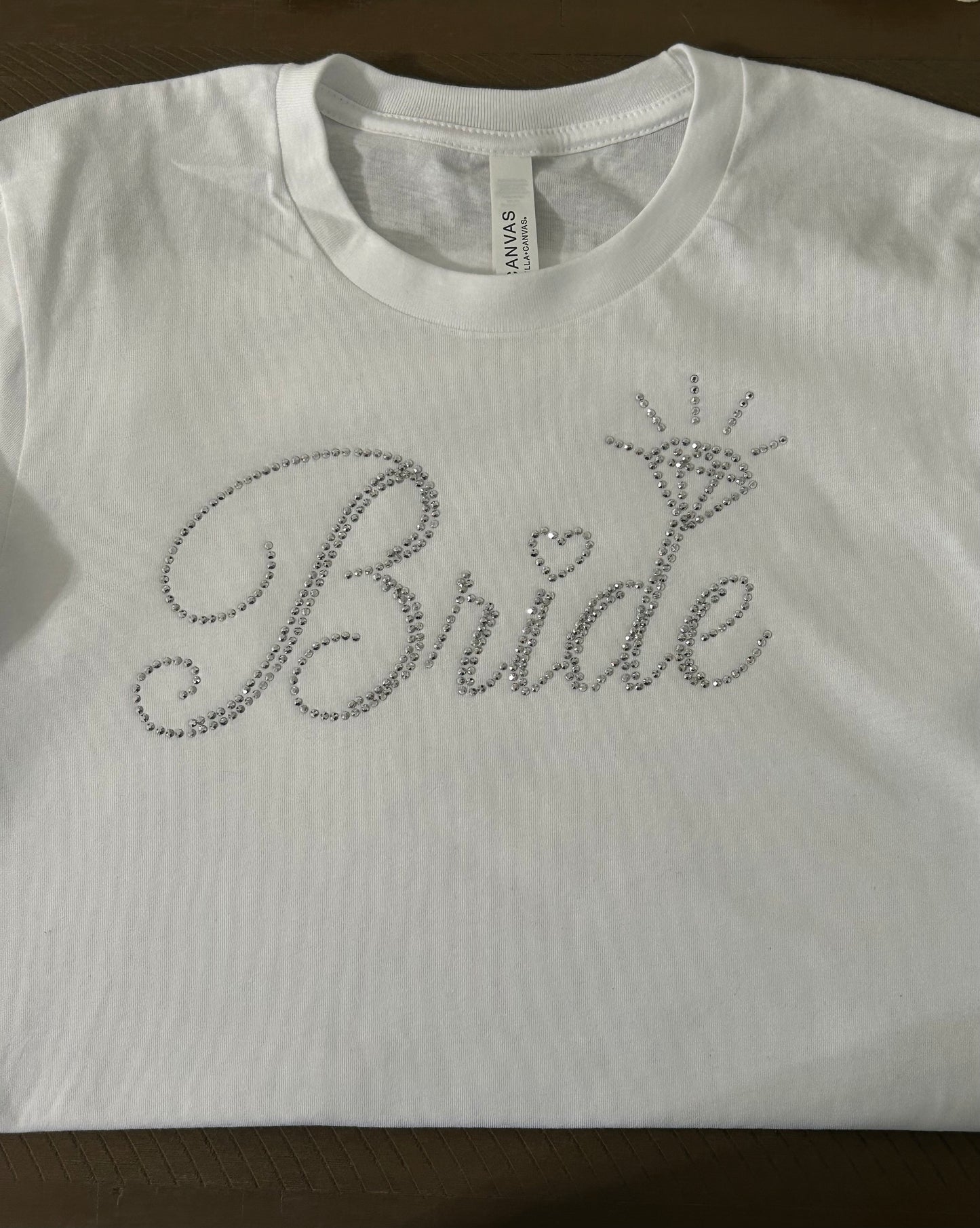 Bride Rhinestone TShirt