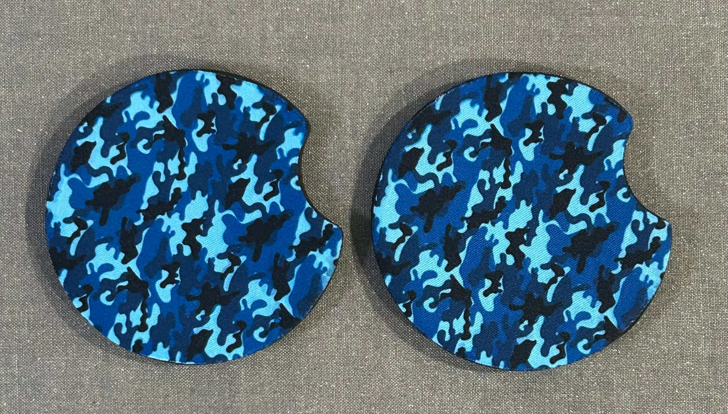 Camo Car Coasters