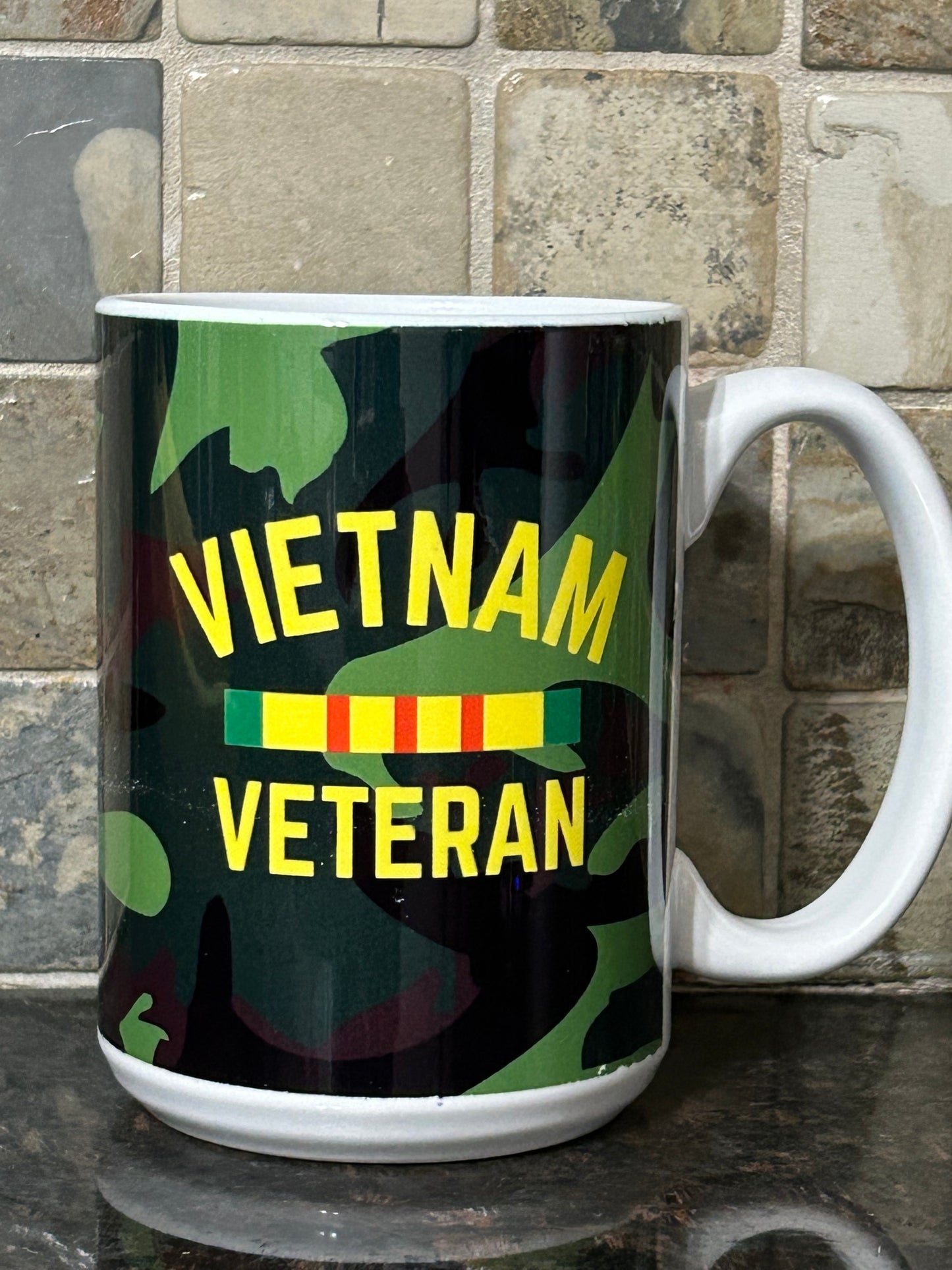 Camo Vietnam Veterans Mug