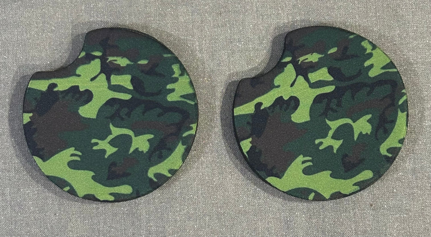 Camo Car Coasters